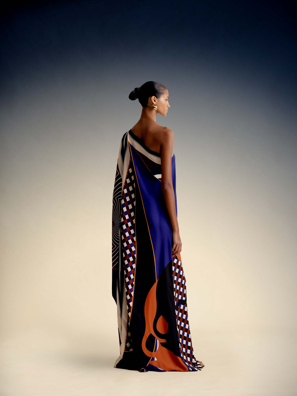 Kallas dress in Silk/Viscose