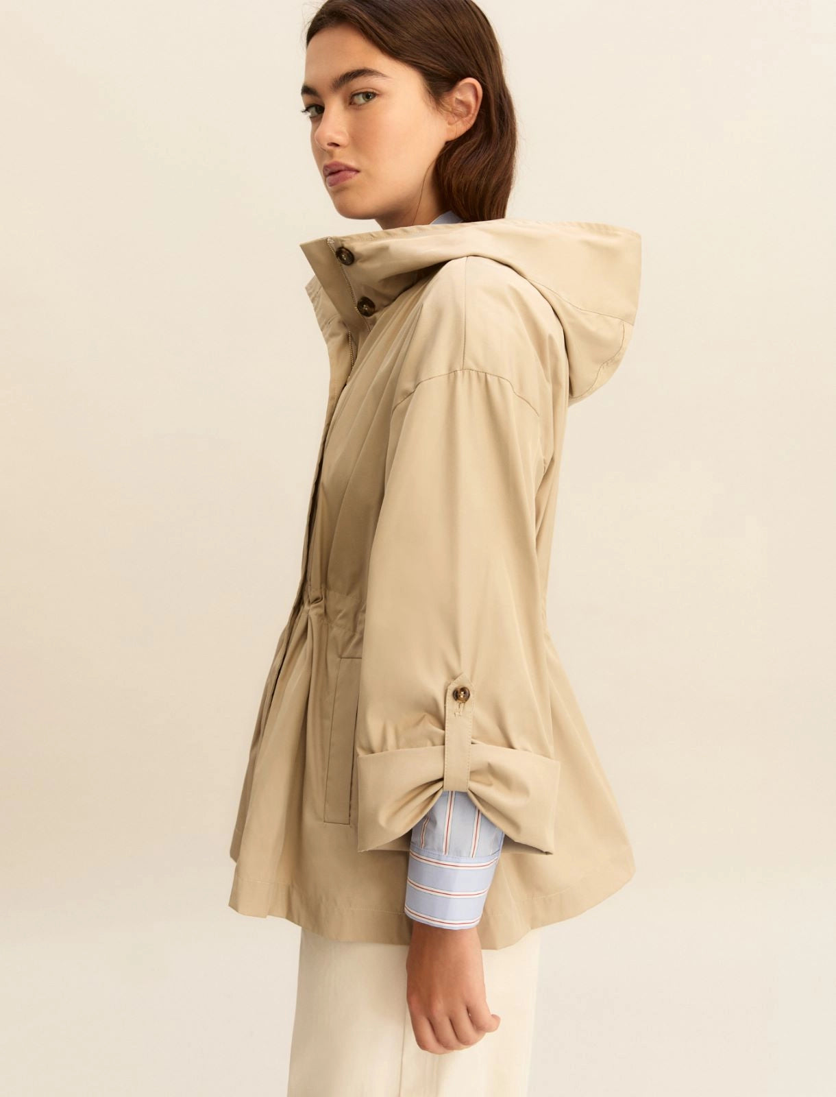 EMME MARELLA Short water-repellent parka