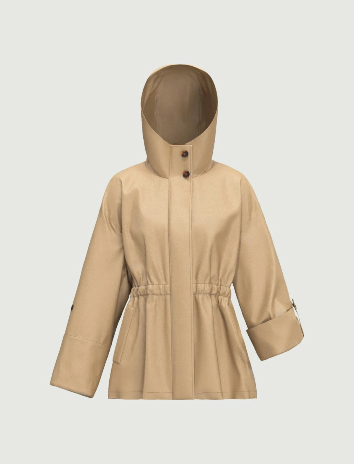 EMME MARELLA Short water-repellent parka