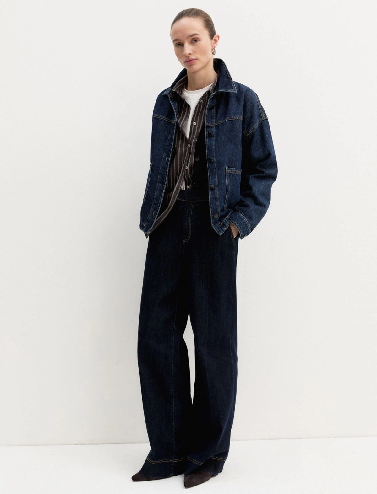EMME MARELLA Denim jacket - BLUE JEANS