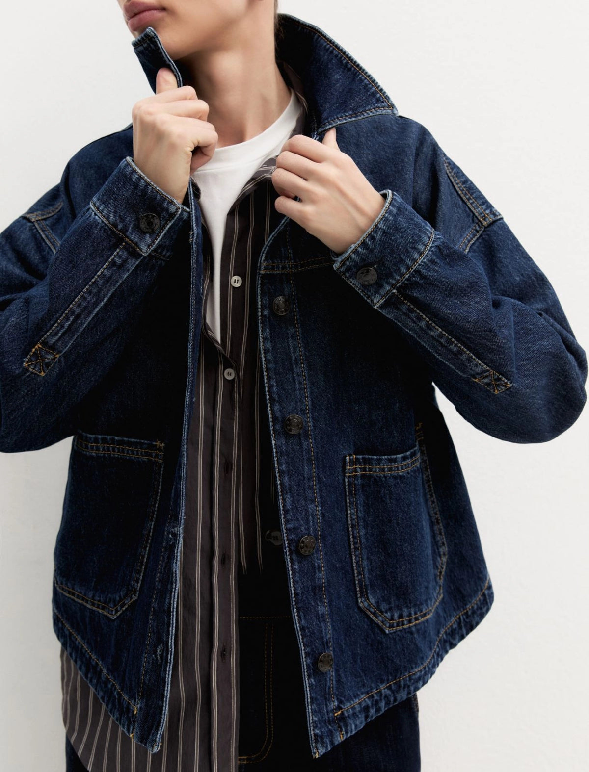 EMME MARELLA Denim jacket - BLUE JEANS