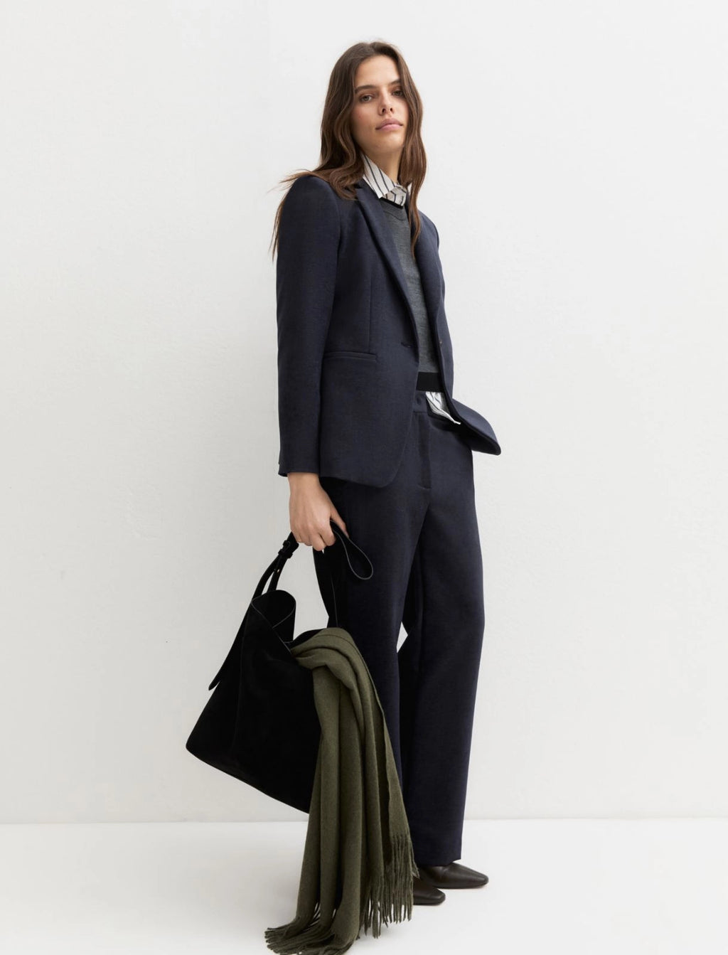 EMME MARELLA  Stretch chenille blazer