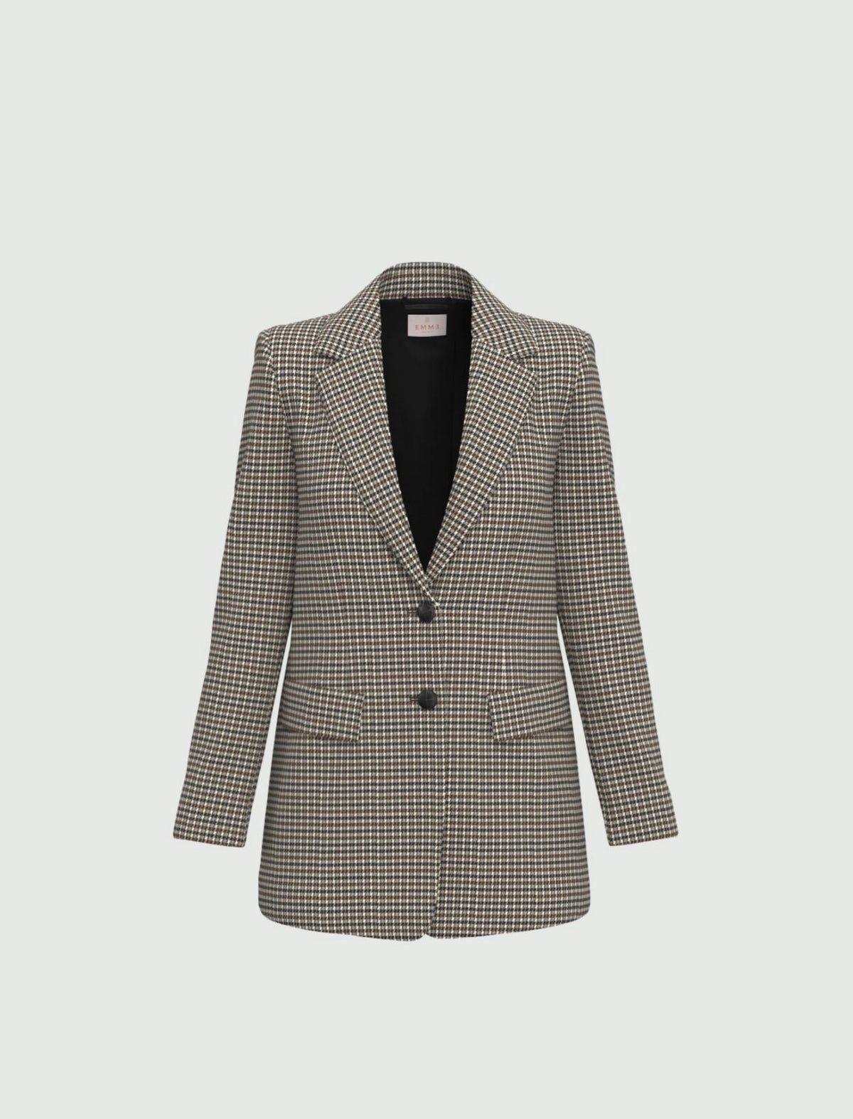 EMME MARELLA Straight blazer in stretch fabric