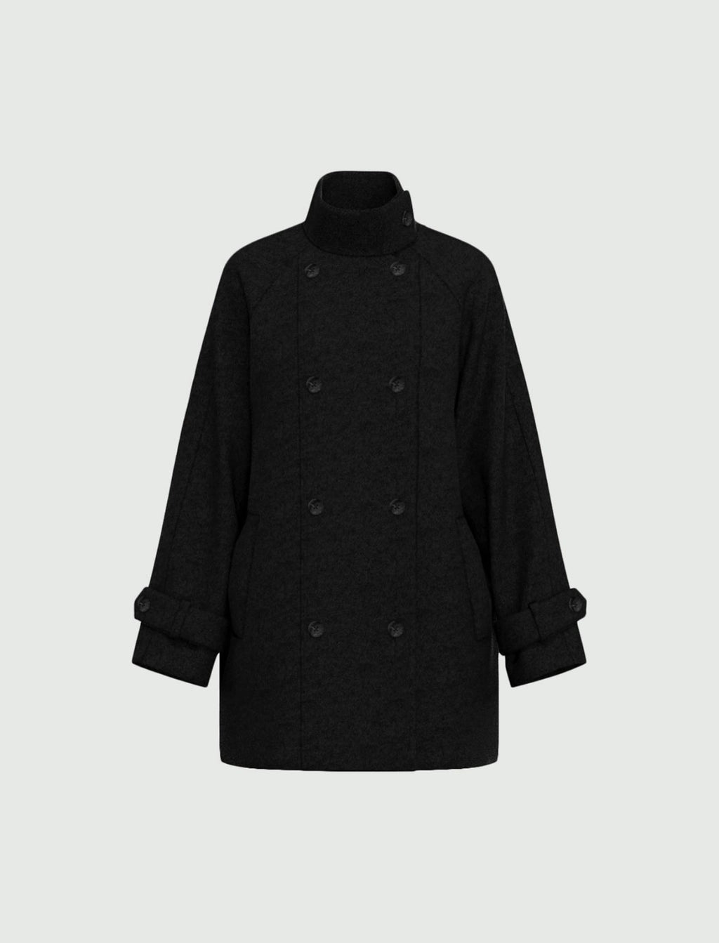 EMME MARELLA  Oversized double-sided fabric coat