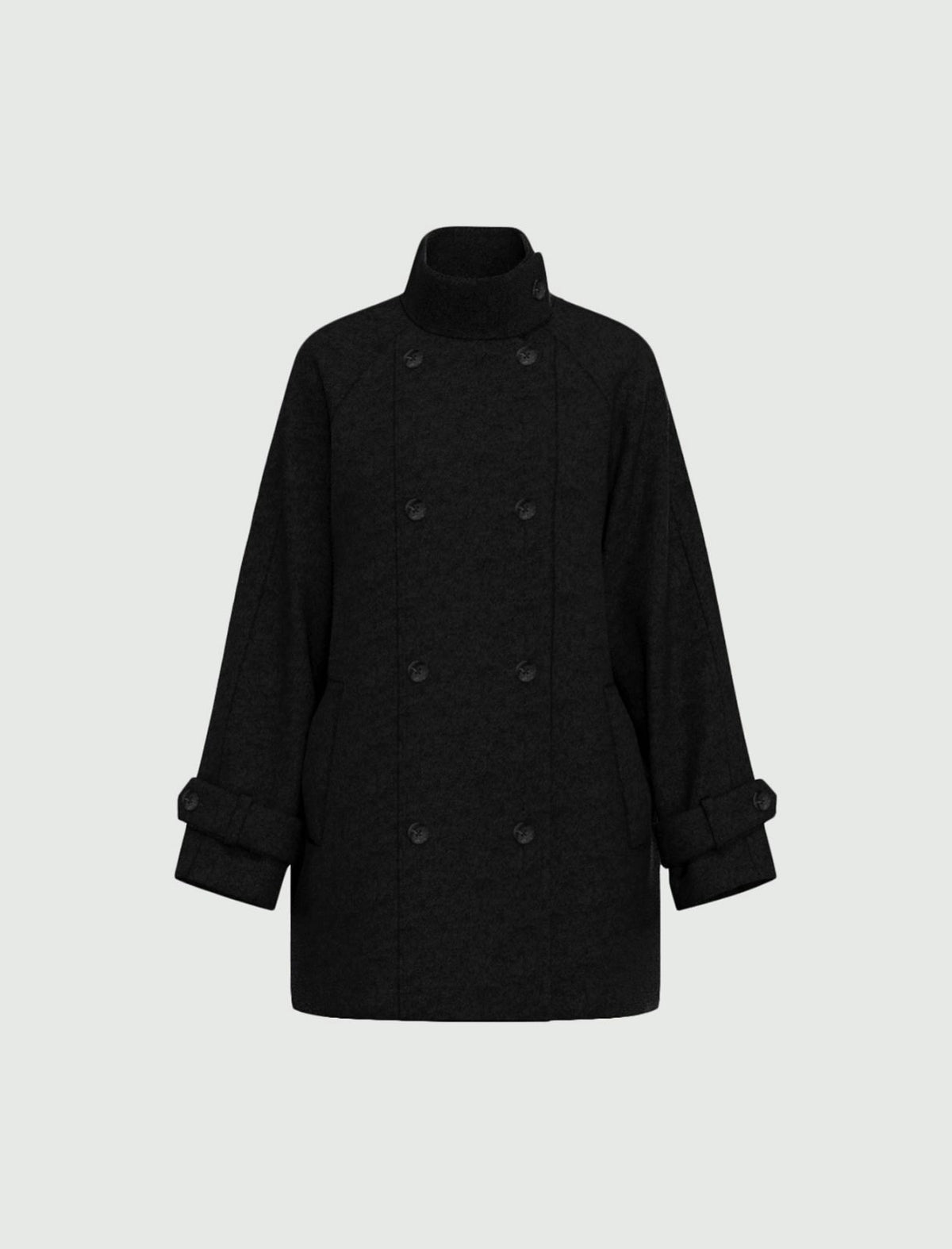 EMME MARELLA  Oversized double-sided fabric coat