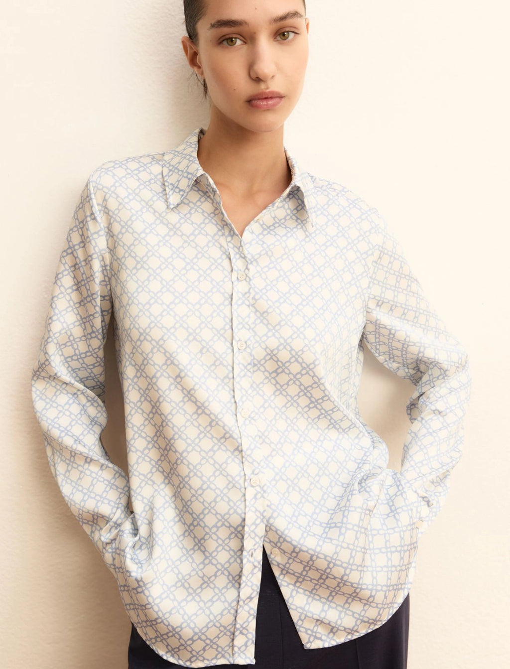 Twill shirt - LIGHT BLUE