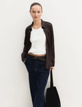 EMME MARELLA Stretch satin shirt