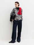 EMME MARELLA  Printed satin shirt