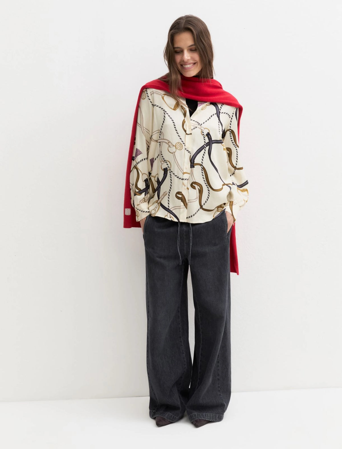 EMME MARELLA  Viscose twill shirt