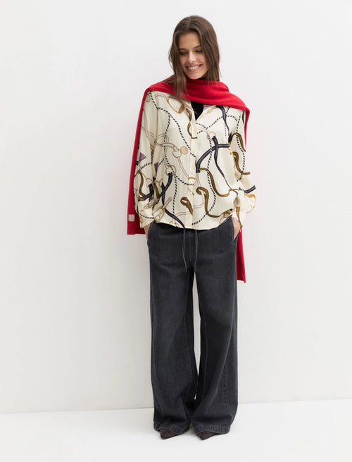 EMME MARELLA  Viscose twill shirt