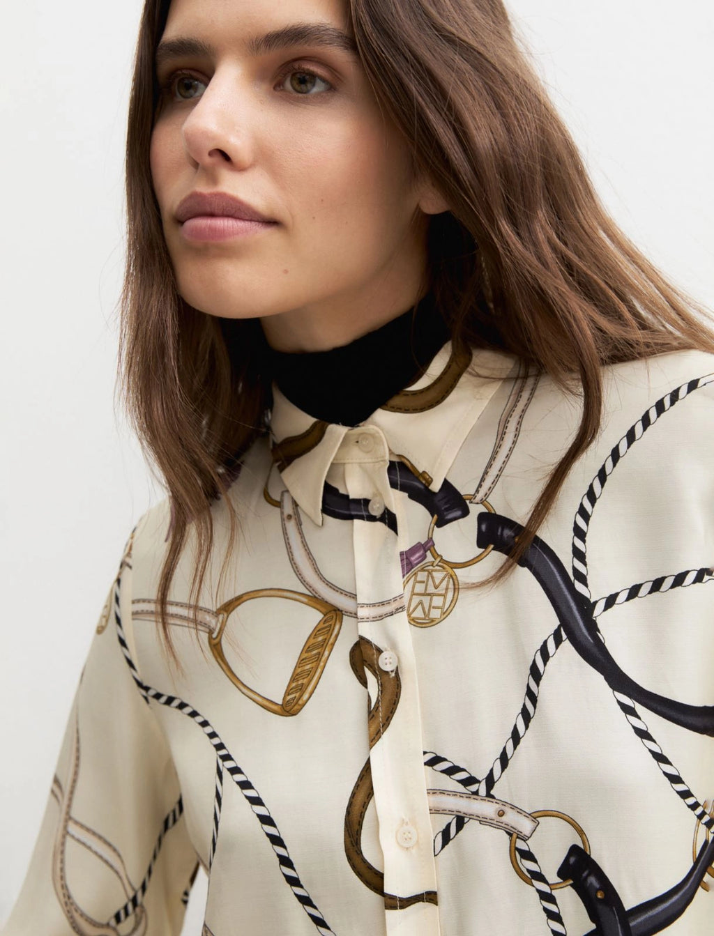 EMME MARELLA  Viscose twill shirt