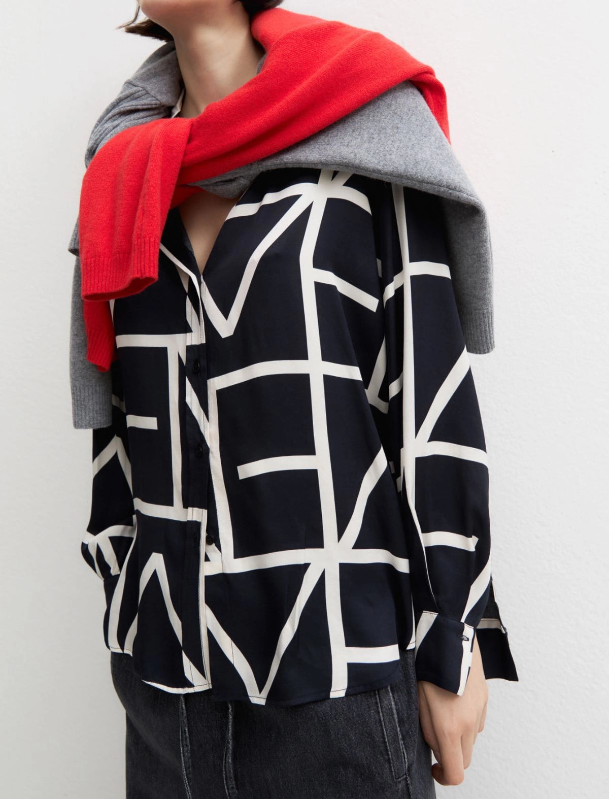 EMME MARELLA  Viscose twill shirt