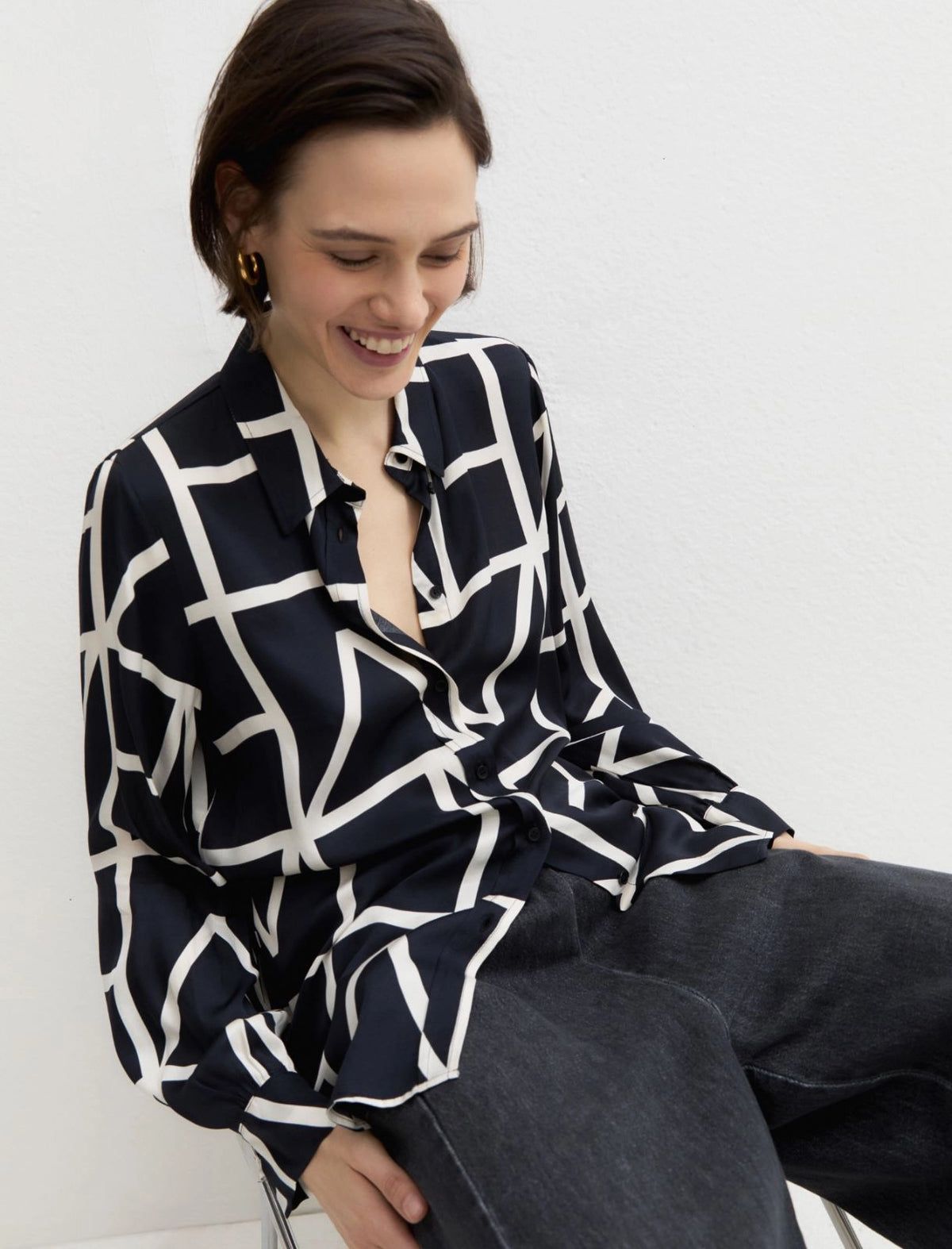 EMME MARELLA  Viscose twill shirt