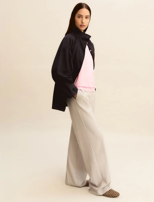 Drawstring trousers - LIGHT GREY