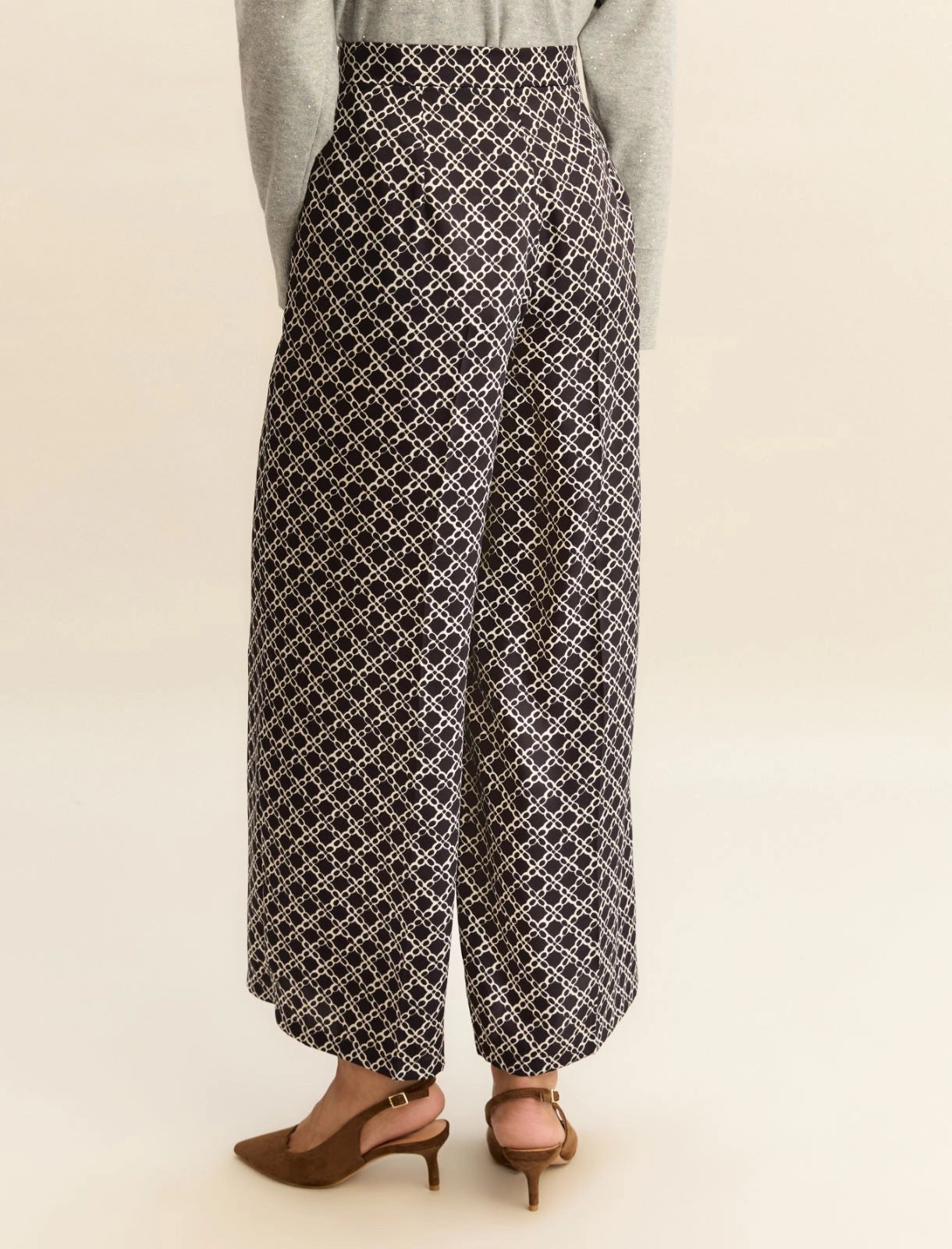 Twill trousers - NAVY