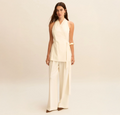 EMME MARELLA Sleeveless criss-cross top