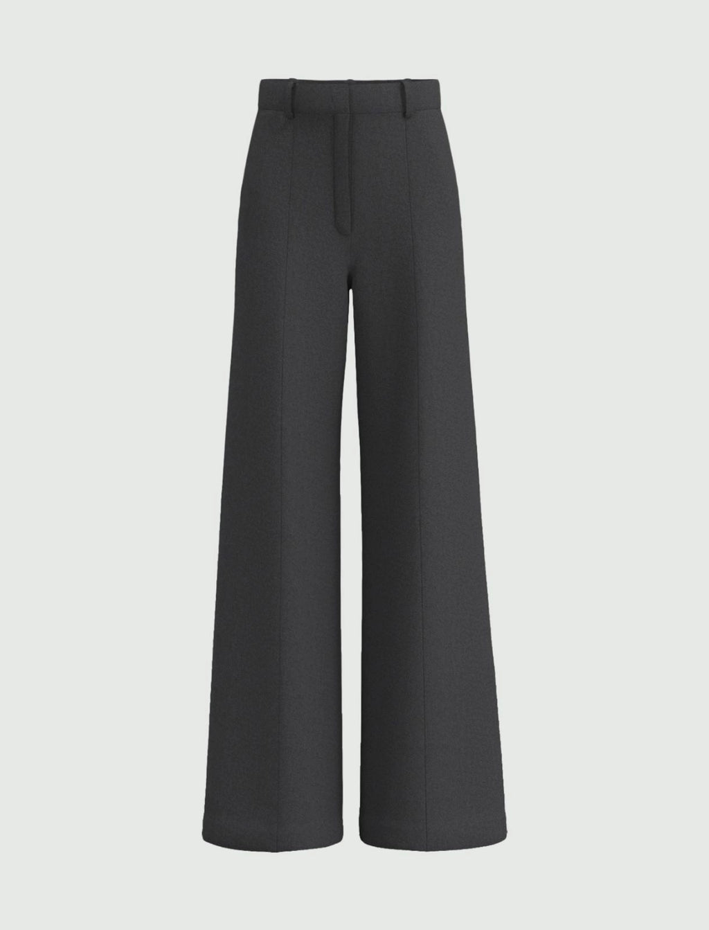 EMME MARELLA   Wide flared trousers - DARK GREY