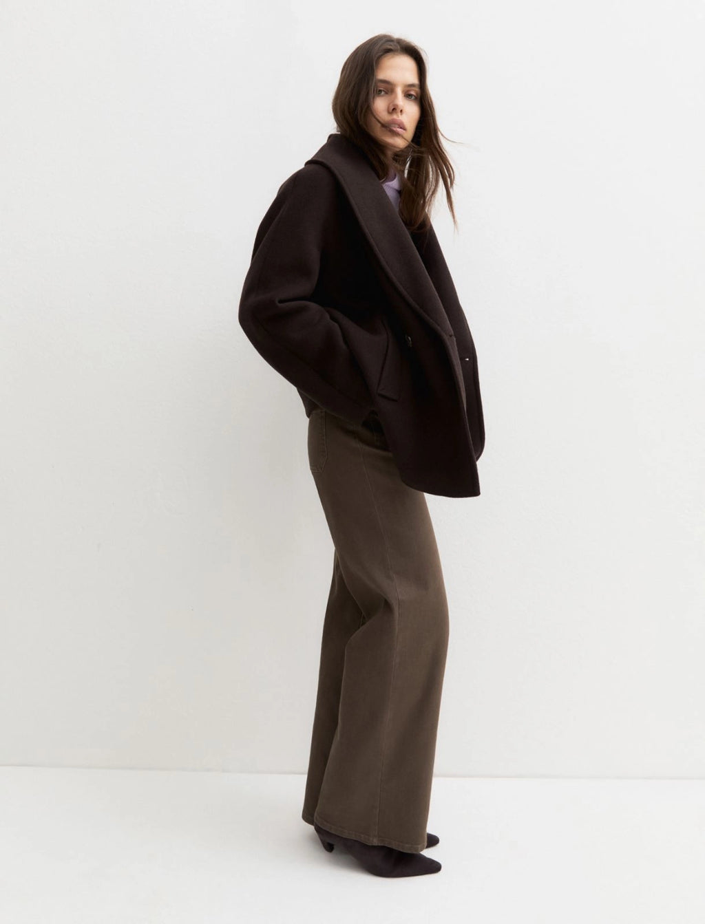 EMME MARELLA  Wide trousers