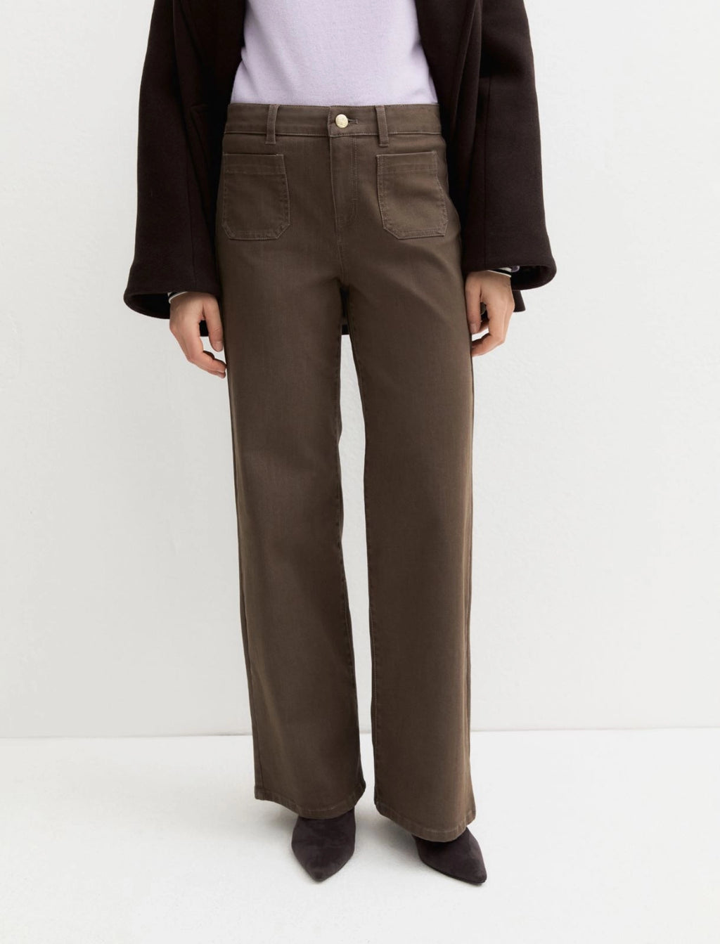 EMME MARELLA  Wide trousers