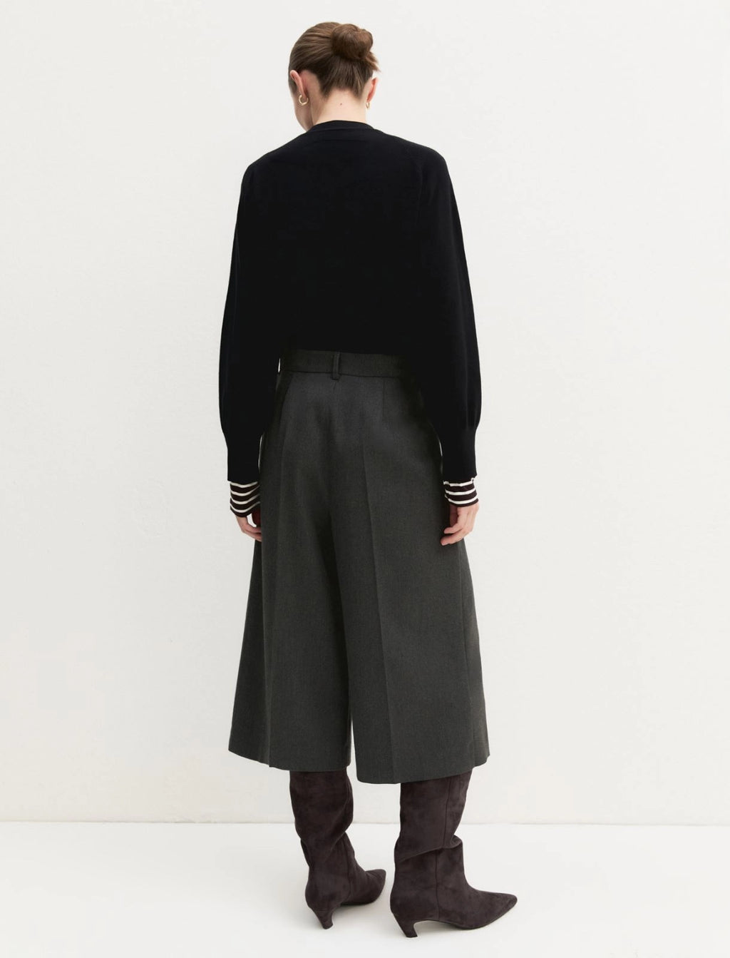 EMME MARELLA Stretch fabric culottes