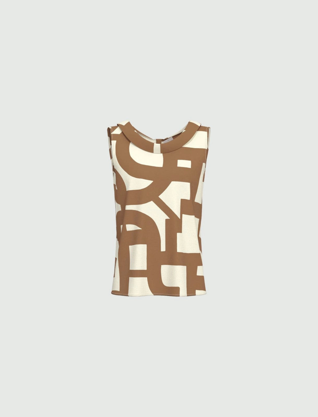 EMME MARELLA Sleeveless twill top