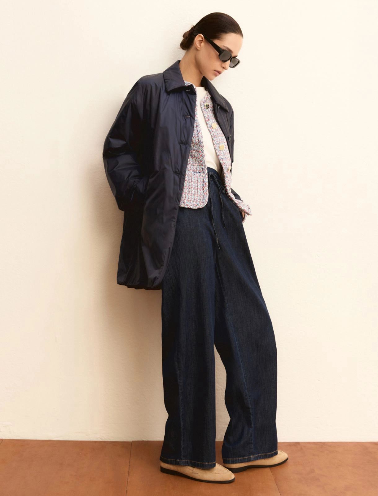 Stretch denim trousers - BLUE JEANS