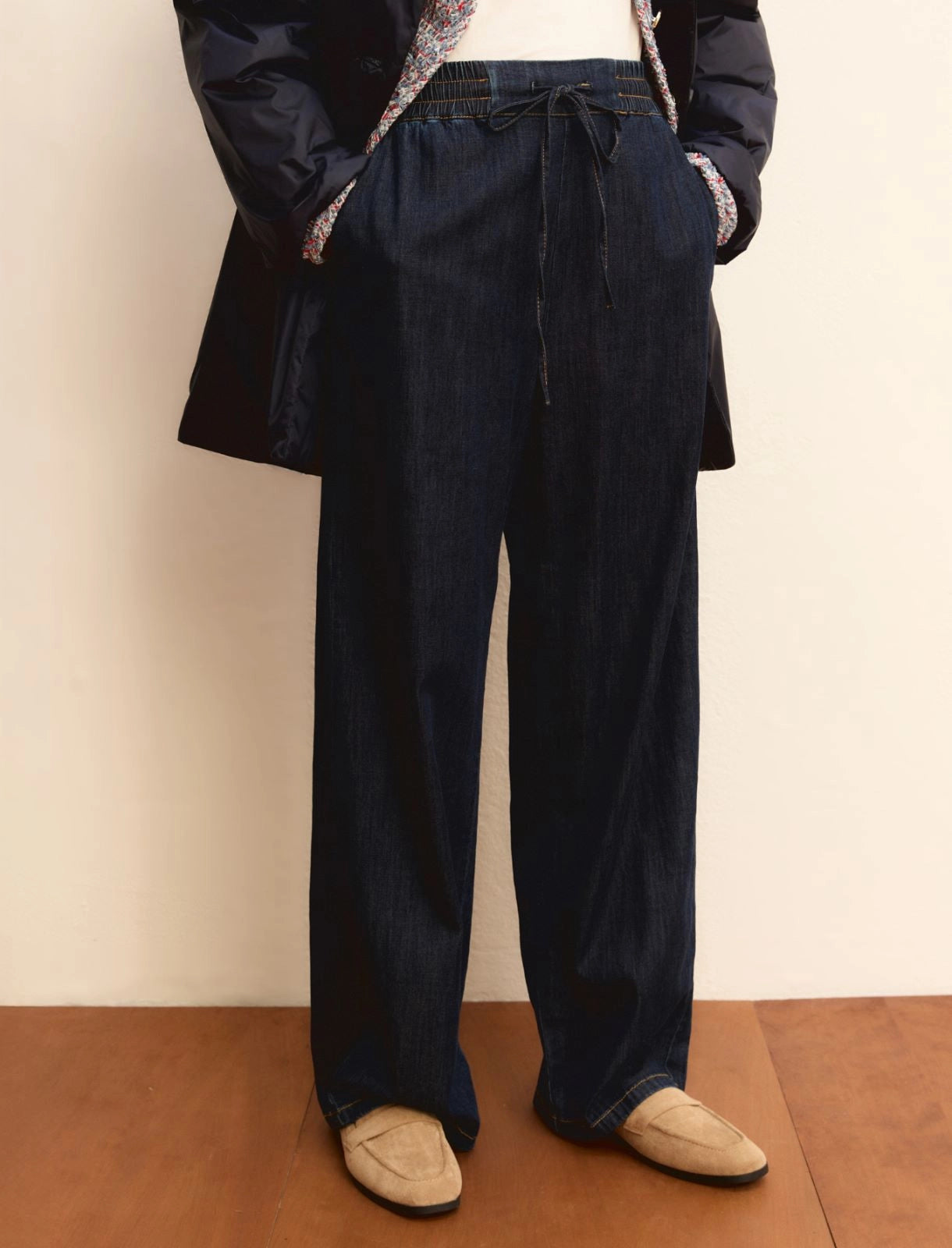 Stretch denim trousers - BLUE JEANS