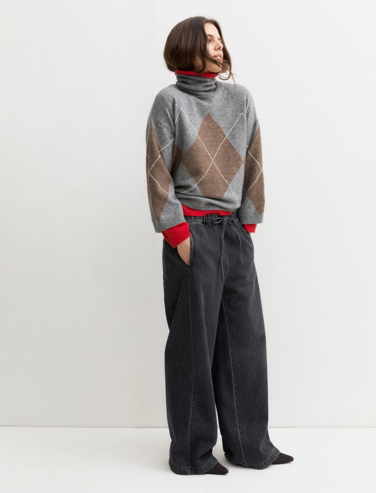 EMME MARELLA Soft sequinned wool-blend jumper