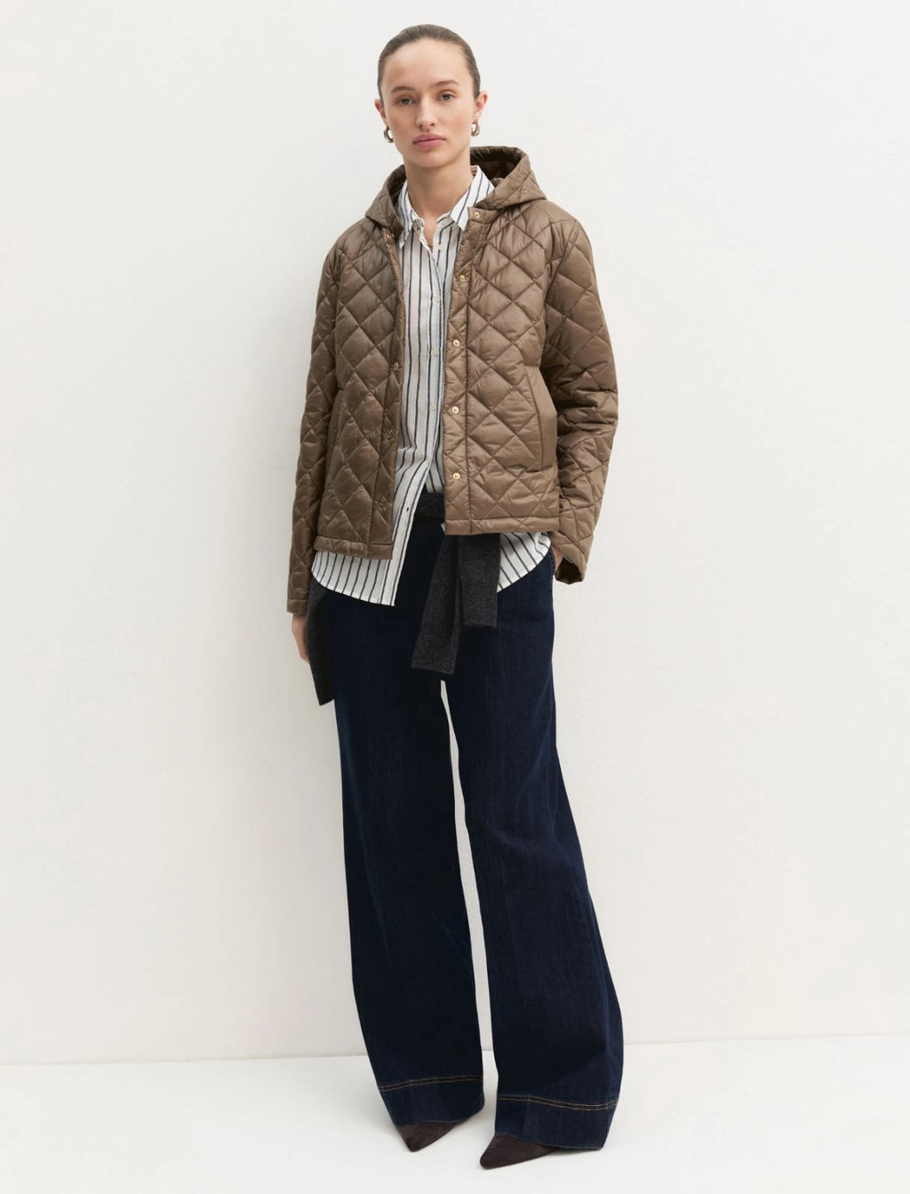 EMME MARELLA Water-repellent quilted jacket
