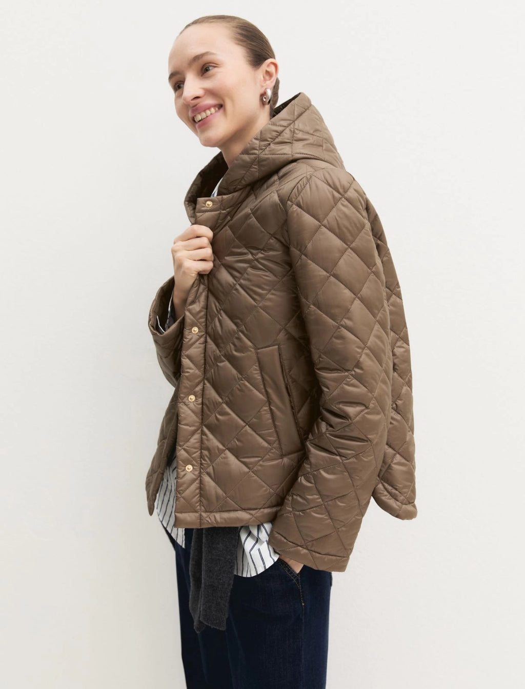 EMME MARELLA Water-repellent quilted jacket