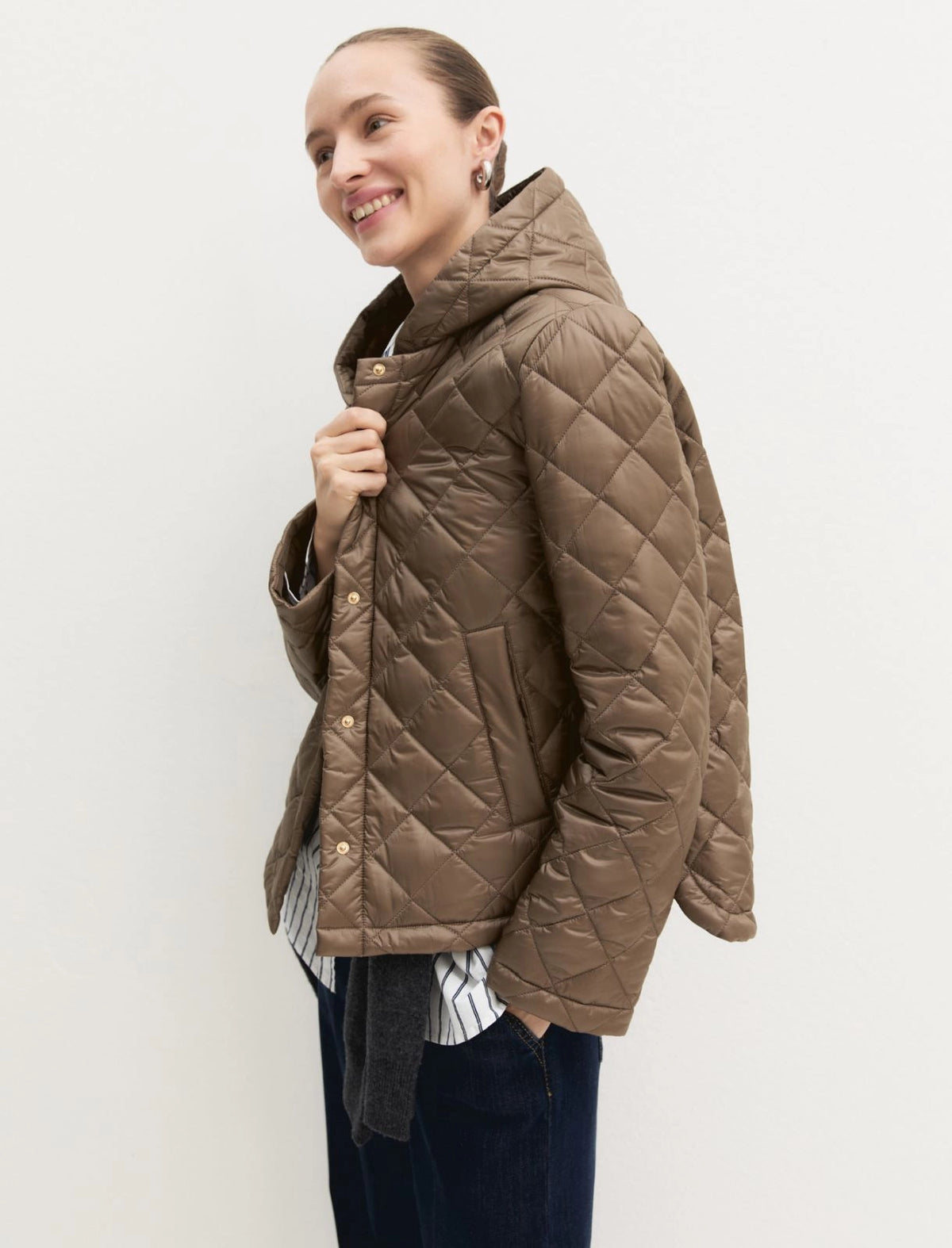 EMME MARELLA Water-repellent quilted jacket