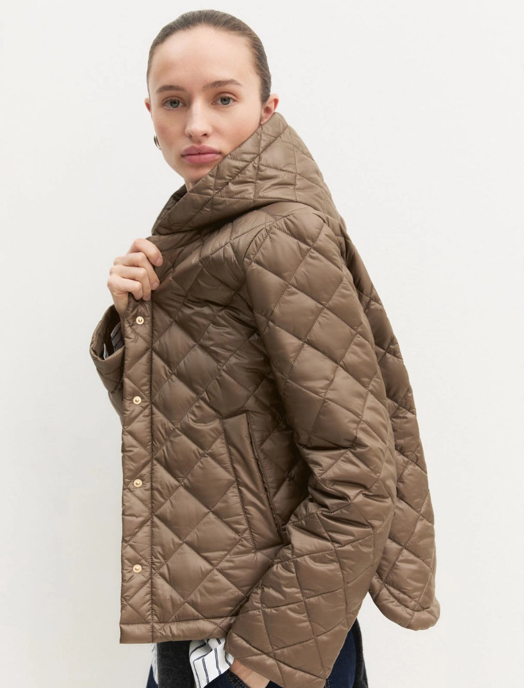 EMME MARELLA Water-repellent quilted jacket