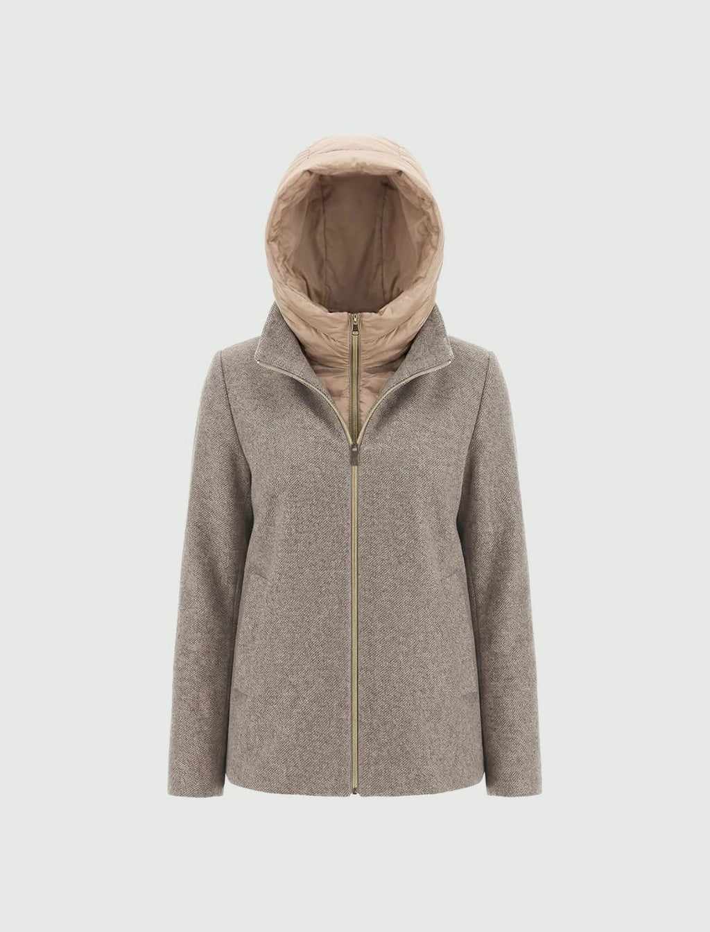 EMME MARELLA Hooded cloth jacket