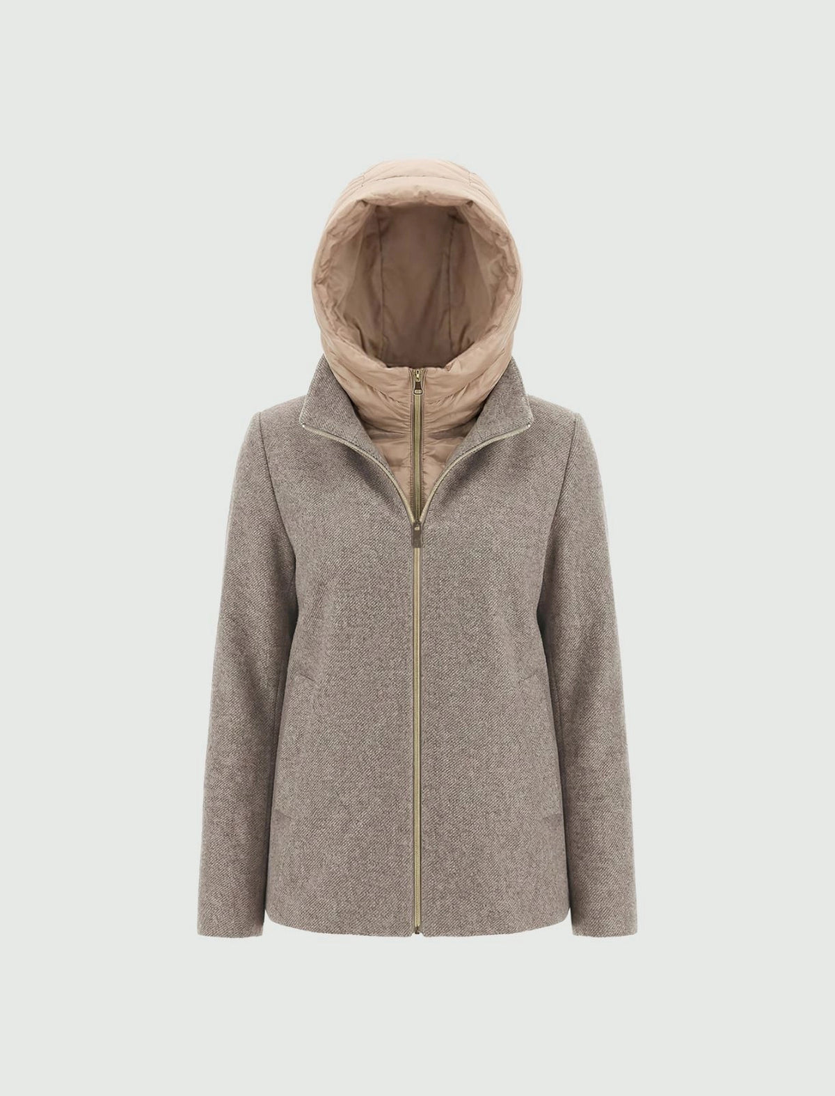 EMME MARELLA Hooded cloth jacket