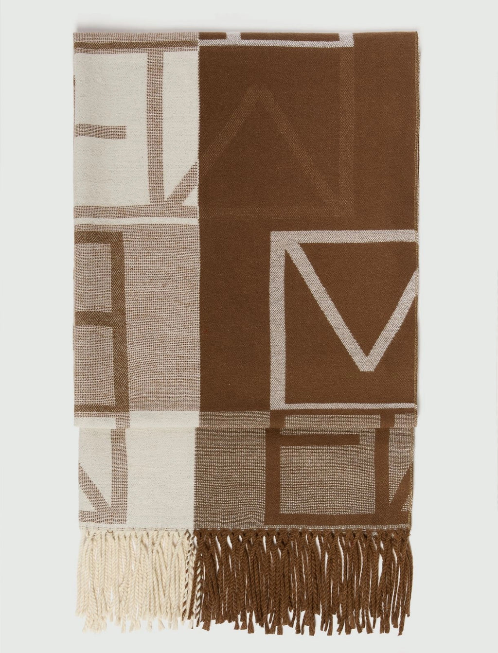 EMME MARELLA Emmegram jacquard stole