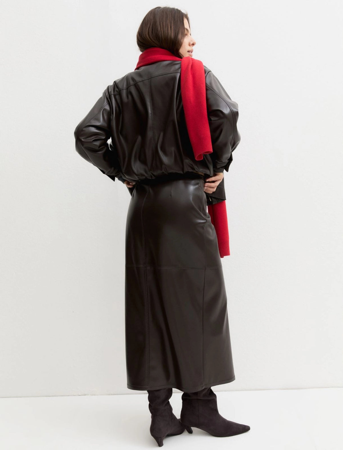 EMME MARELLA Faux-wrap skirt