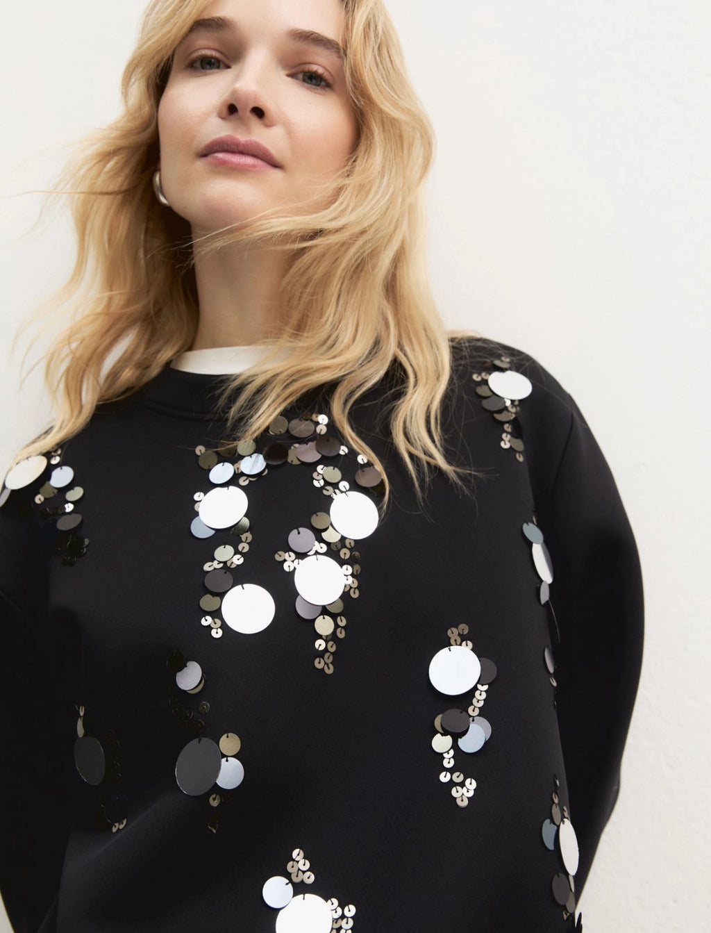 EMME MARELLA Sequinned sweatshirt