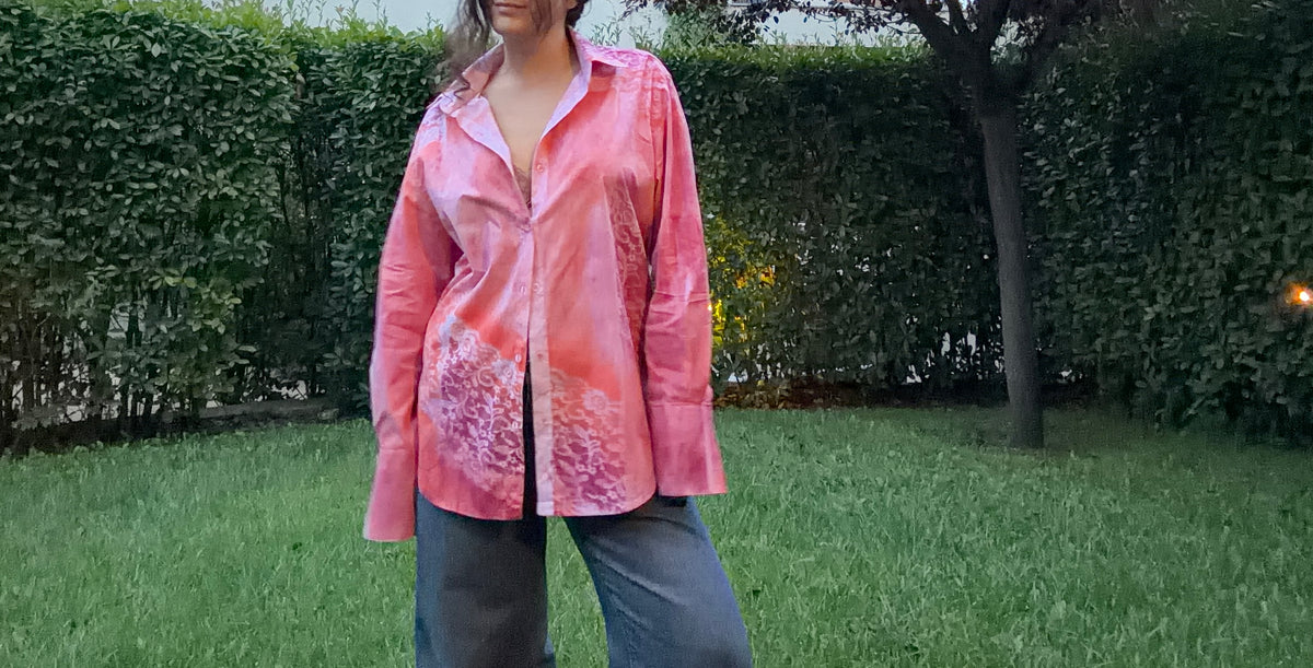 STELLIOUU oversized shirt