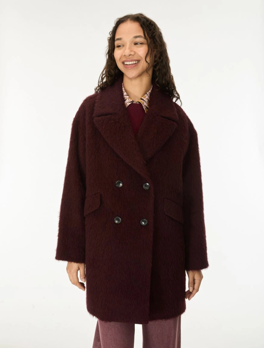 iBLUES Wool - blend cloth coat