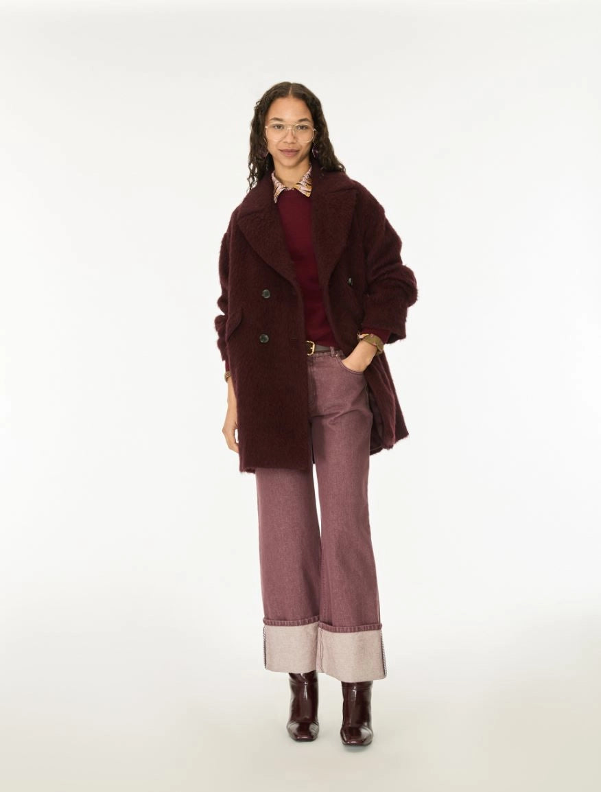 iBLUES Wool - blend cloth coat