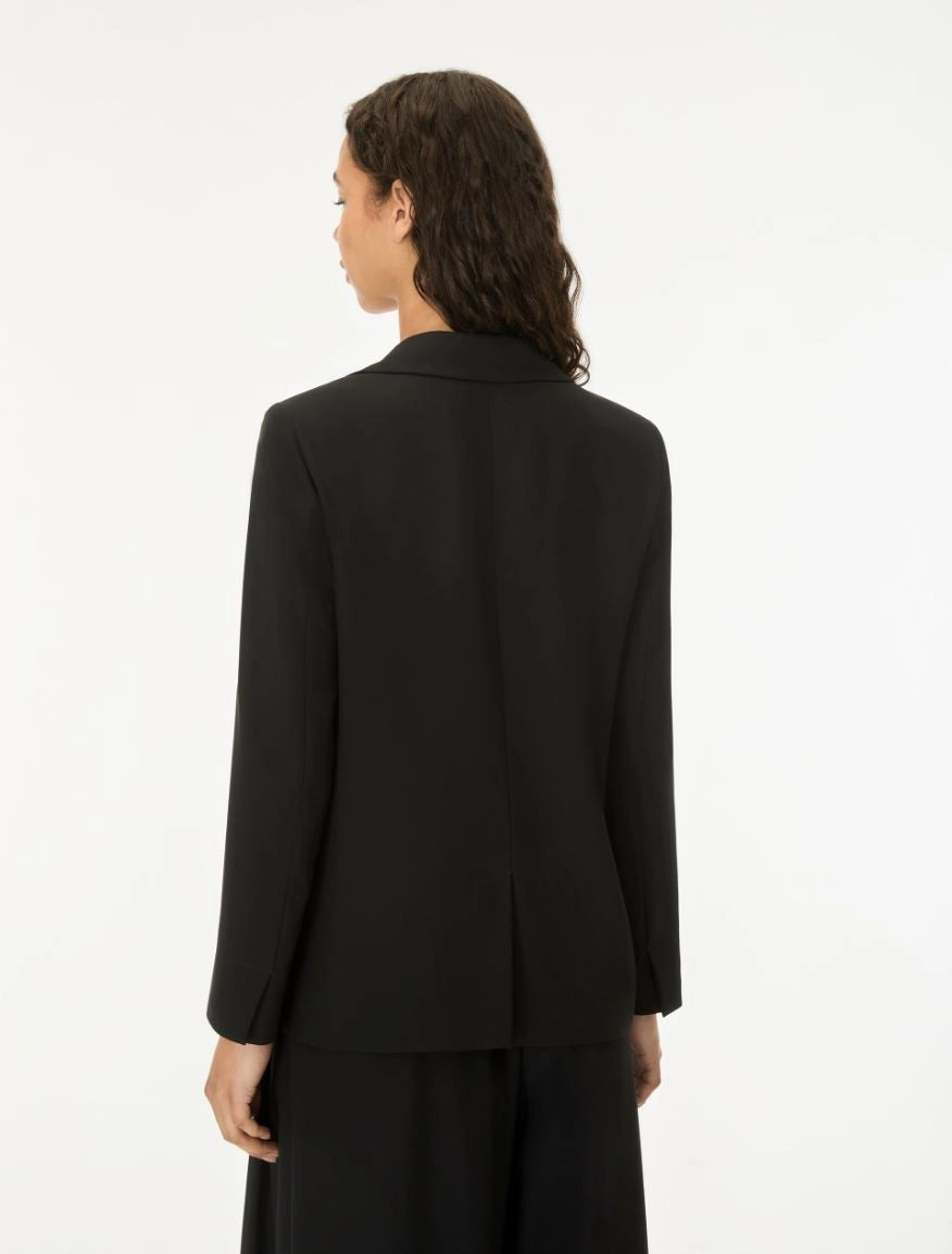 iBLUES FIGURE-SKIMMING BLAZER Black