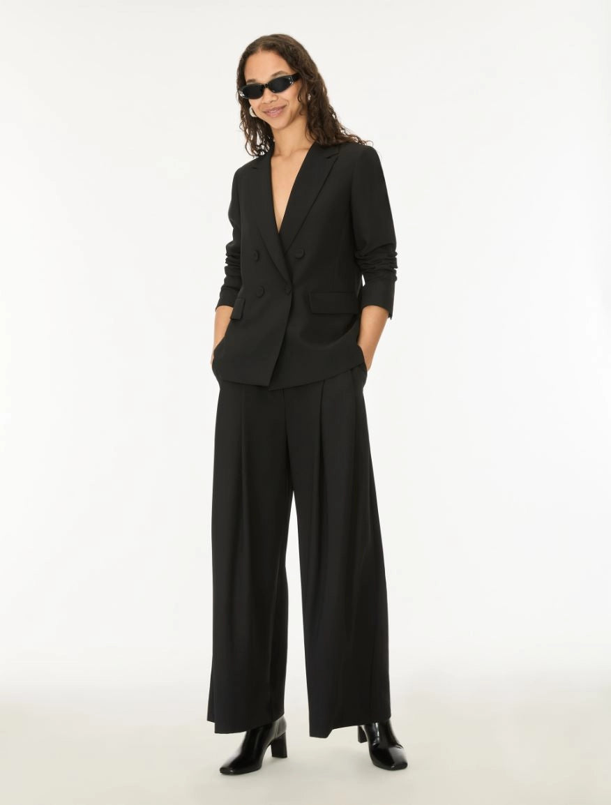 iBLUES FIGURE-SKIMMING BLAZER Black