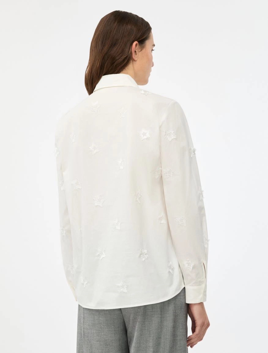 Embroidered shirt - White