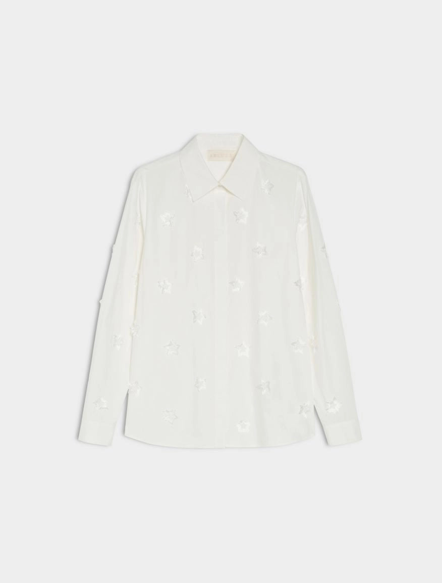 Embroidered shirt - White