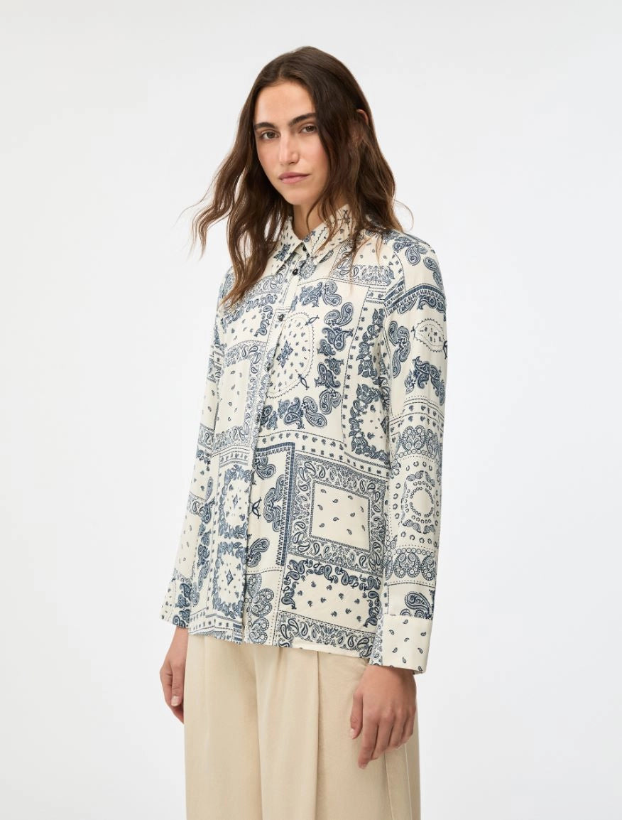 STRAIGHT-FIT SHIRT Ivory