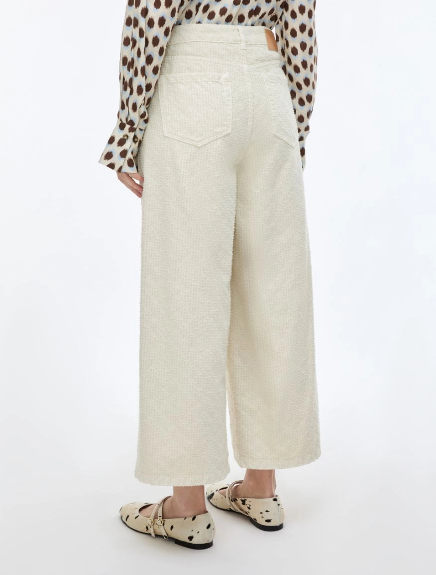iBLUES Laser - cut cotton trousers