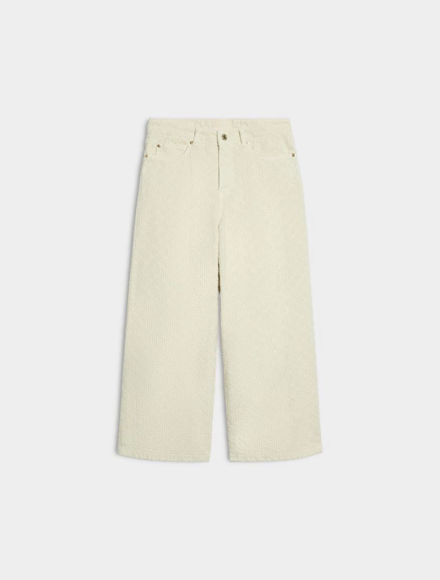 iBLUES Laser - cut cotton trousers