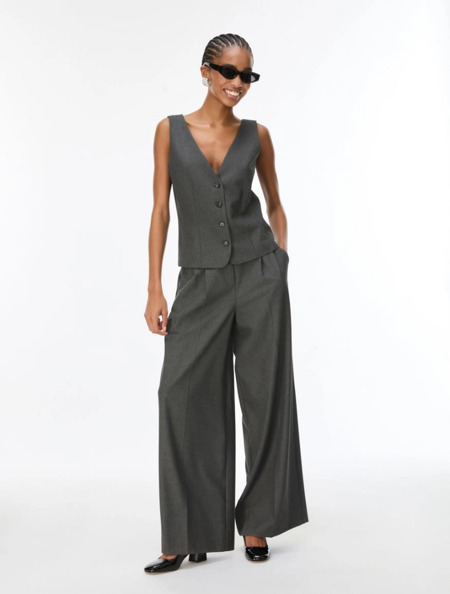 iBLUES Pleated wide - leg trousers