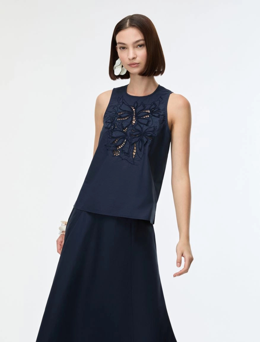 IBLUES Ebroidered top