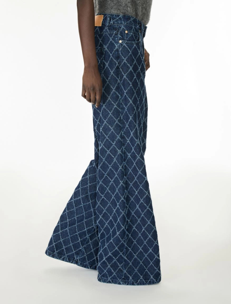 iBLUES Wide - cut jeans, Blue jeans